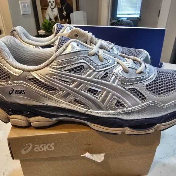 BILLY's x ASICS GEL NYC 'PURE MIDNIGHT SILVER' 1203A581-020 RARE MENS SIZE 10 - Picture 4 of 14